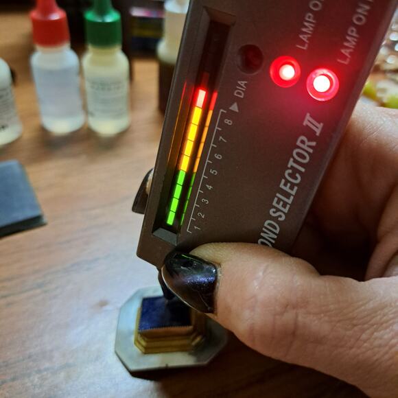 Signed Dizani Silver pierced lever Bach Dark Blue Lapis Earrings - Picture 11 of 13